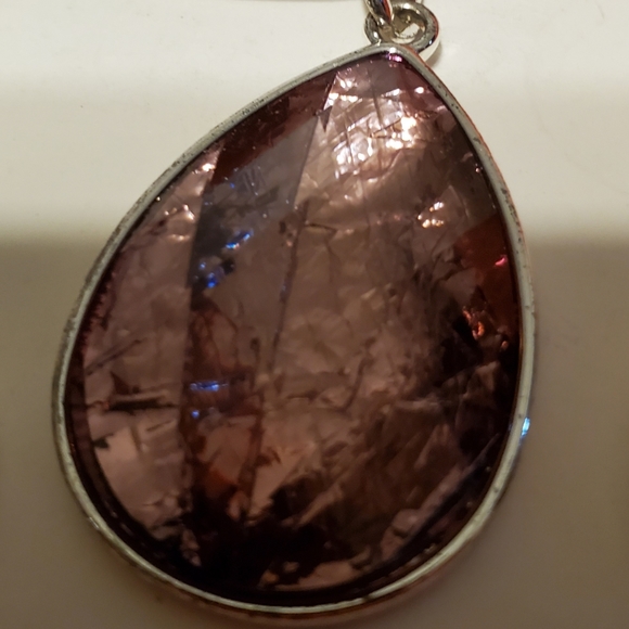 Amethyst Necklace & Earring Set - Picture 2 of 2